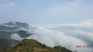 [縮時攝影雲山水]陽明山再見雲海&雲瀑20220303