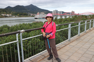 2024-12-10 竹圍連走忠義─關渡大橋→關渡碼頭→關渡宮→捷運關渡站→學園公園→北藝大→光武山南峰→光武山→忠義山登山口→福慈宮→行天宮