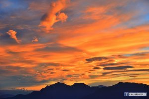 【漫步在雲端的阿里山】小笠原山日出火燒雲