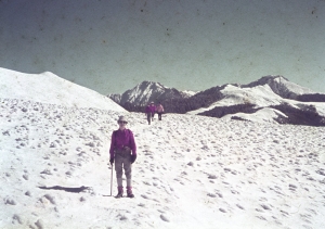 1972 春節奇萊南峰 能高北峰見瑞雪