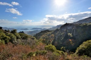 四國小豆島寒霞溪表登山道紅葉健行