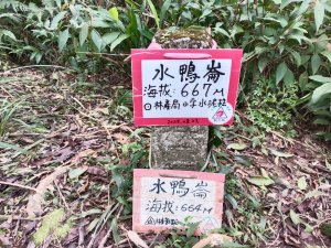 頭城鎮圓通寺+鴻子山東北峰+鴻子山+後湖子山林道+五峰旗山+840峰+水鴨池+水鴨崙+圓通寺O型