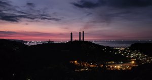 基隆觀景小旅(火號山夜景 Eddie's Cafe 士杏坊法國麵包)