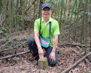 探勘台中東勢頭庄山+圳寮巷水資會三角點+埤頭西大甲溪左5/24町杭標