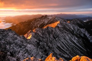 玉山主峰賞雪