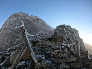 玉山北峰—撤退的勇氣