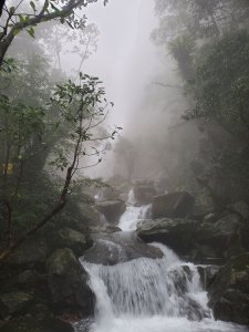 竹山古道，阿里磅瀑布，竹里山，瀑頂行