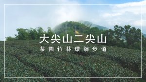 【健行】雲嘉大尖山二尖山｜茶園竹林環繞的步道