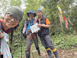 內灣三山四連峰 「內灣老街」O 走 2025 D0427 內灣山 → 麥樹仁山南峰 → 麥樹仁山 →白石湖山