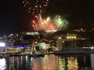 宏匯瑞光廣場、大港墘公園、基隆廟口夜市、基隆港高空煙火秀