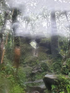 風雨中的七星池