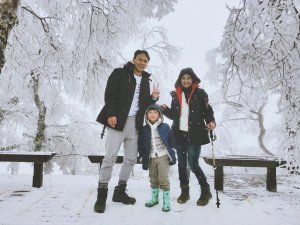 太平山第一場雪【台灣山毛櫸國家步道】