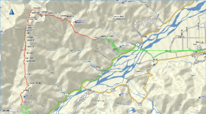 童心、躲颱、崩壁、溪谷之盆松縱走