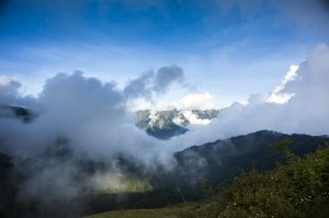 合歡主峰上的風景