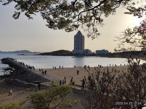 中國山東青島八大關風景區、夜遊嶗山區