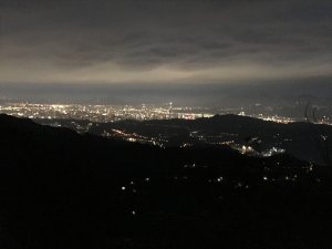 夜訪小百岳 二格山 一覽台北寂靜夜空