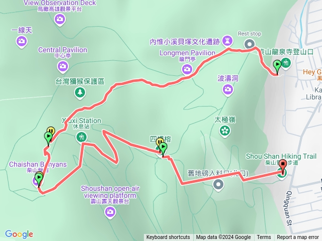 龍泉寺北好漢坡盤榕北停車場