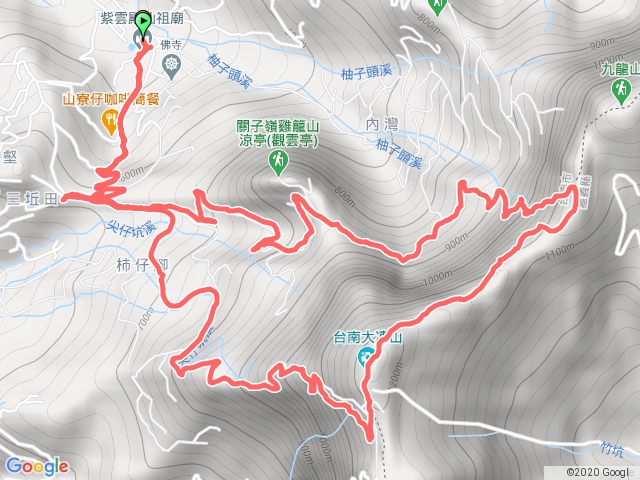 2020-1-11紫雲殿-關仔嶺大凍山-雞籠山步道