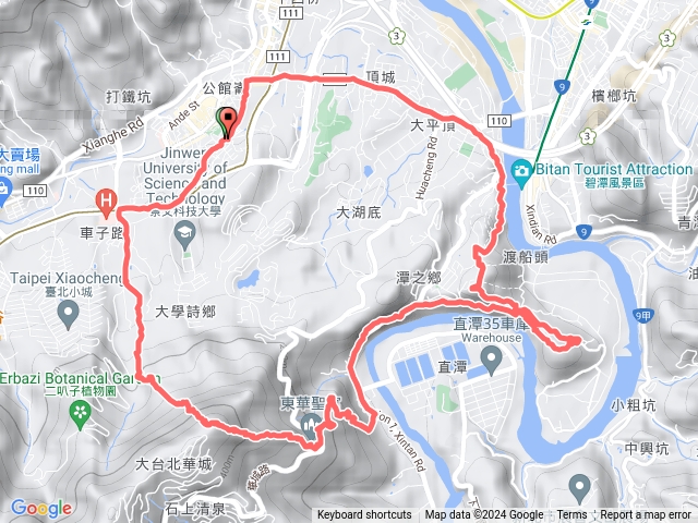 新店三潭縱走（塗潭山、灣潭山、碧潭山）