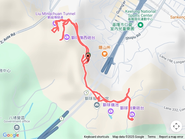 獅球嶺炮台+隧道