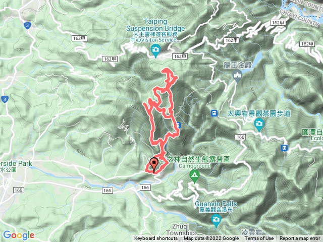新紅南坑山(南邊)新阿拔泉步道,大巃頂西北峰步道2022年1月7日