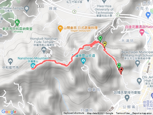 柴埕路22巷+南勢角山三角點