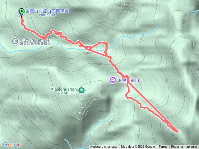 里龍山北登山口預覽圖