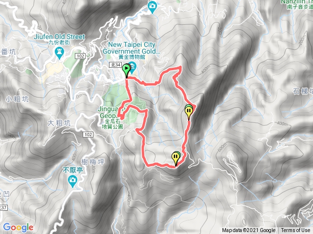 210131-燦光寮山 半平山 茶壺山O型