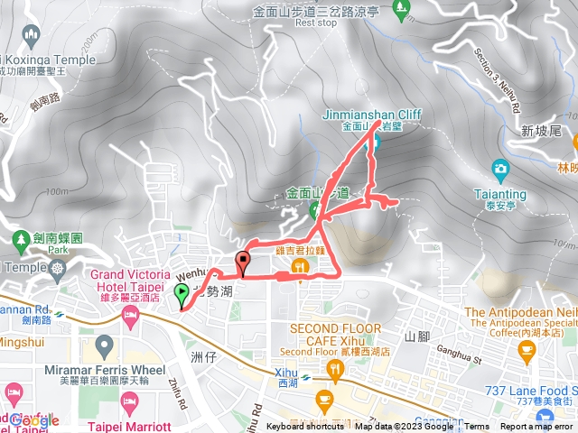 金面山步道-右去左回