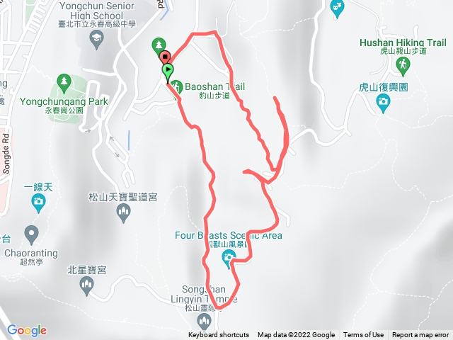 豹山溪環狀路線