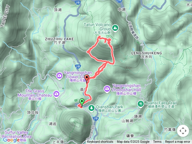 七星山南南峰金露山