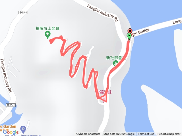 🔺台中/新社/抽藤坑北山，H594m（聯勤三等三角點 | 補12、總督府圖根補點 | 柴06、山字基石）