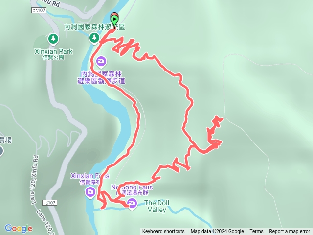 百大步道內洞國家森林遊樂區20241206