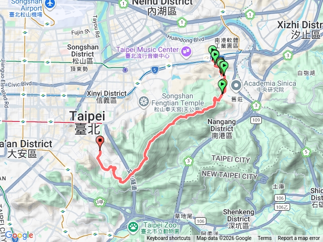 前攀岩技術後步道順行，六縱走