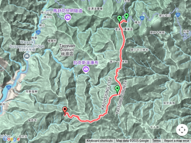 南一段3天縱走預覽圖