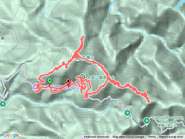 大肥醜三崠 走 鳶嘴山
