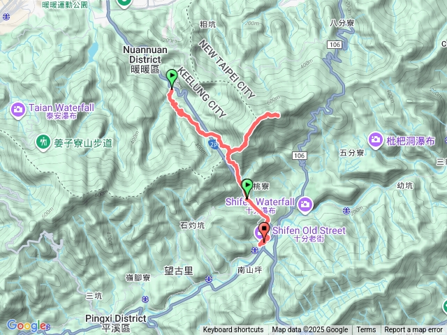 暖東峽谷、五分山、十分車站預覽圖