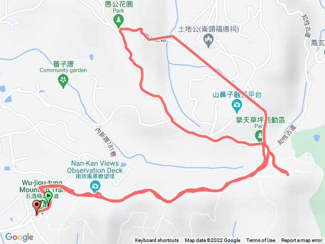 南崁山五酒桶山海山之路