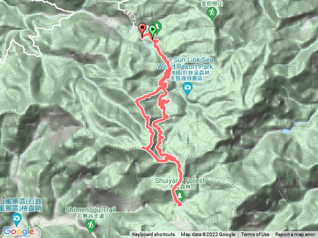 水漾森林、鹿屈山單攻