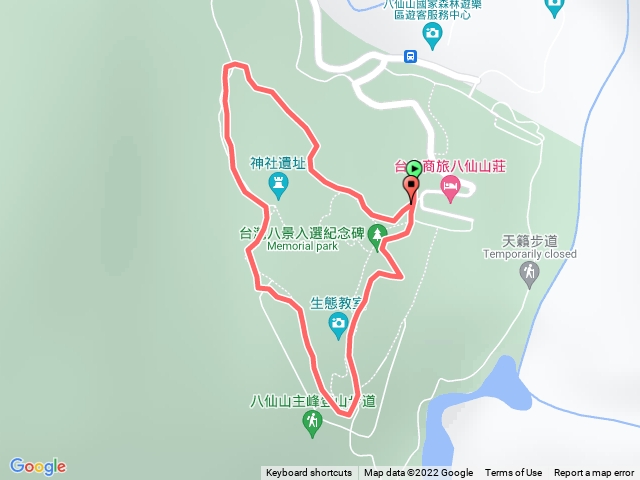 八仙山森林浴步道