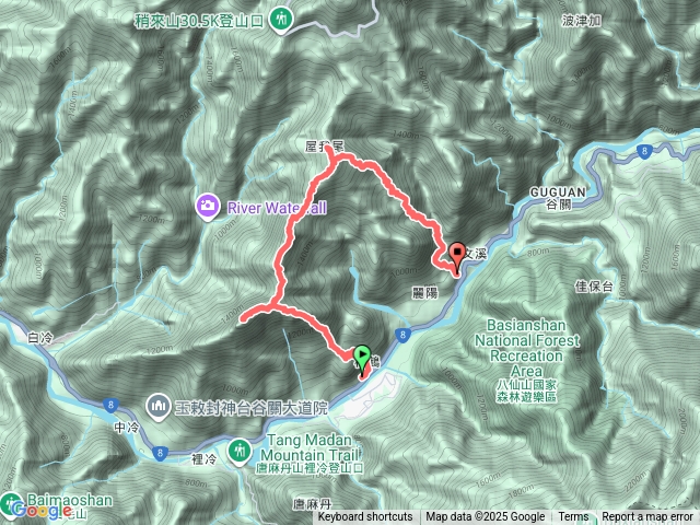 台中和平：東卯東南陵-東卯山-屋我尾山