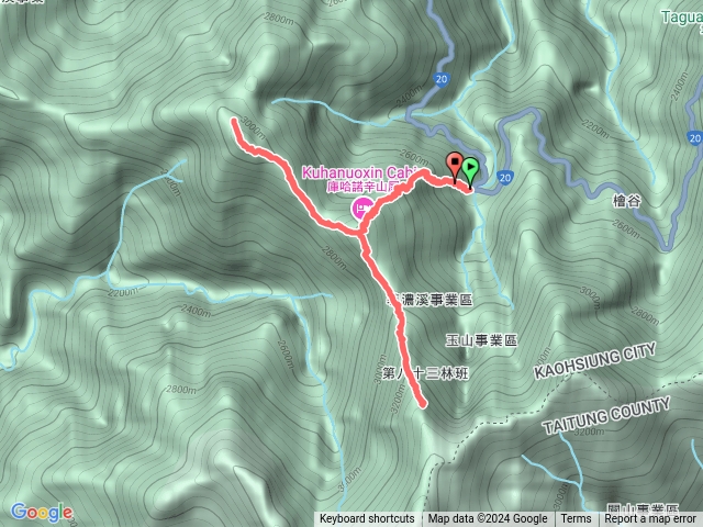 第七座百岳🏔️-南橫庫哈諾辛山+關山1.8k折返