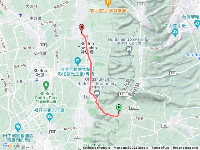 橫山仙境營區/中央嶺造林步道回