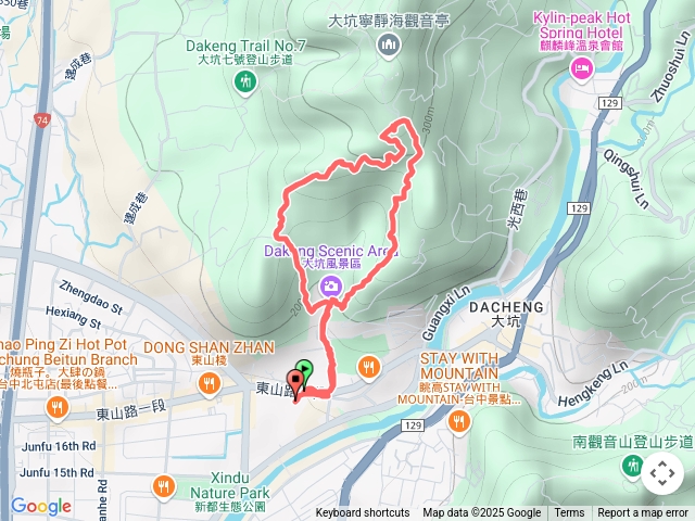 台中－臺灣百大必訪步道大坑9、10號步道202506061353