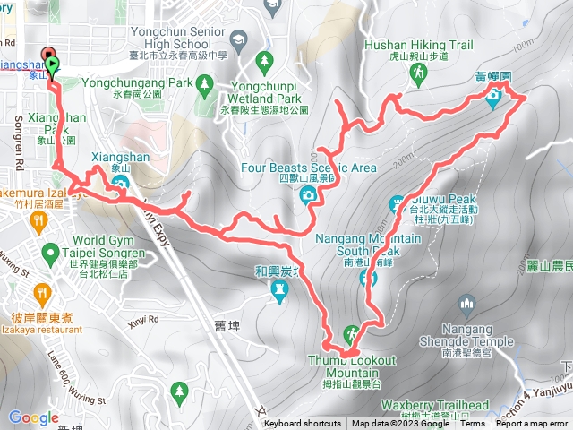 1121118 四獸山+95峰+拇指峰