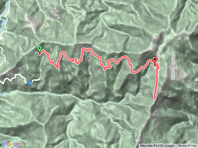 奇萊南華之屯原經天池山莊到光被八表回天池山莊