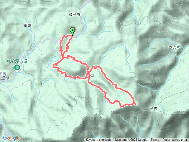 20241027雙溪泰平-紅壇古道-大水窟土地公線-三方向山-三方向山古道-大平山腰古道-泰平3鄰O型