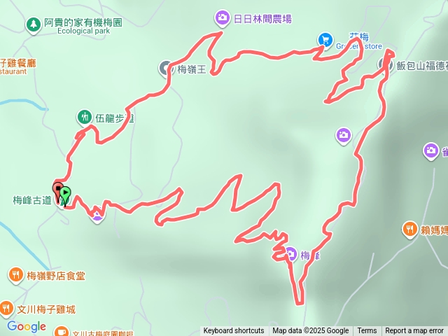 台南－臺灣百大必訪步道梅峰古道202508241422
