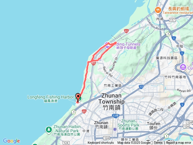 竹南海濱森林步道，崎頂子母隧道步道