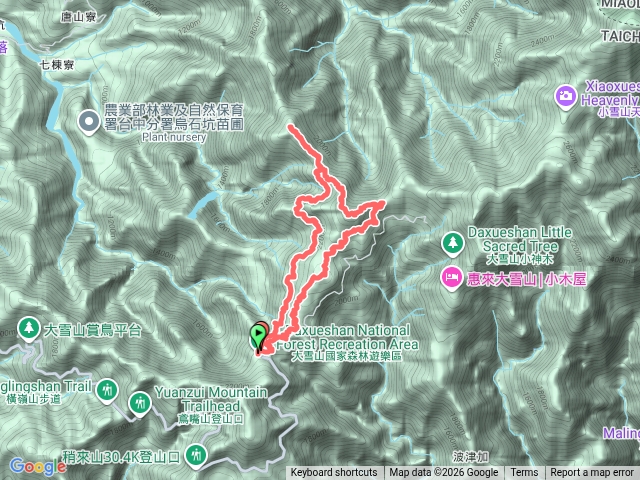 大雪山烏石坑小o